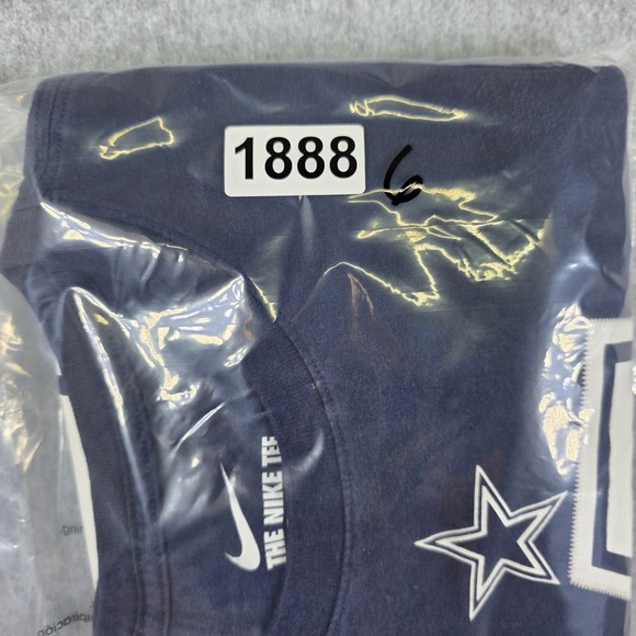 Nike Dallas Cowboys Dak Prescott #4 T-Shirt Women's Size Medium Athletic Cut‎ - Picture 11 of 11